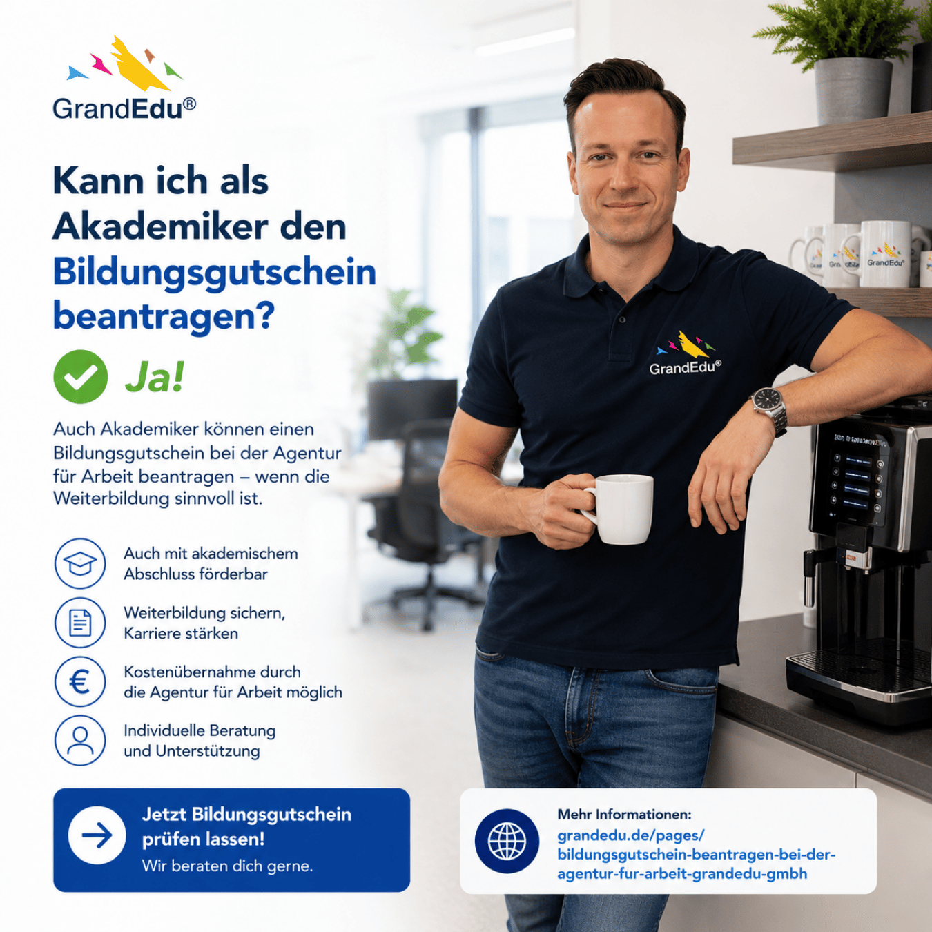 🎓 Akademiker und Bildungsgutschein? Ja – das ist möglich!