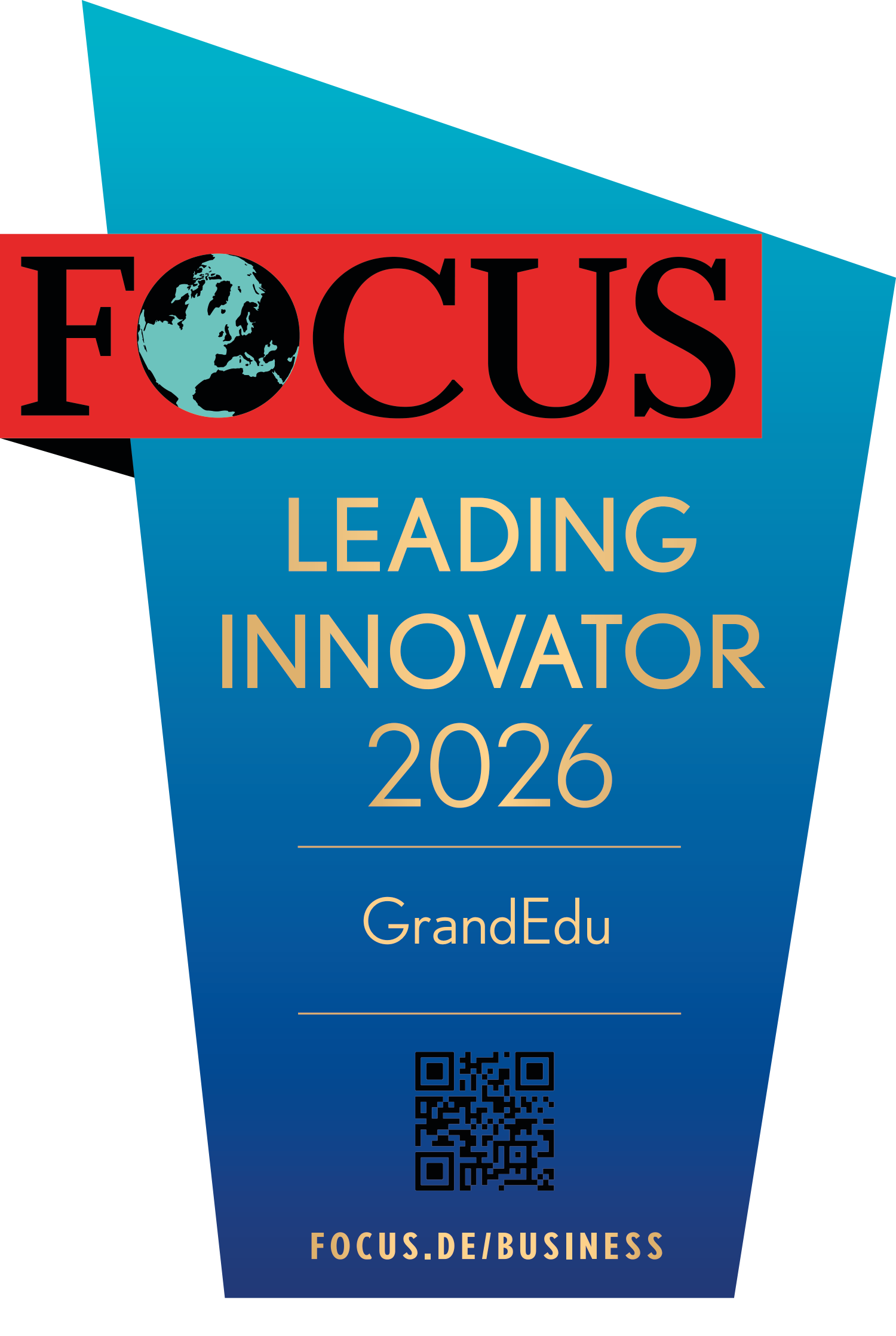 GrandEdu als Leading Innovator 2026 ausgezeichnet 🚀
