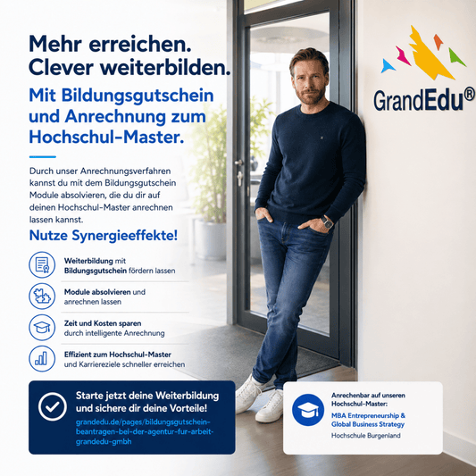 🎓 Bildungsgutschein + Hochschul-Master? Warum sich beides perfekt ergänzt.