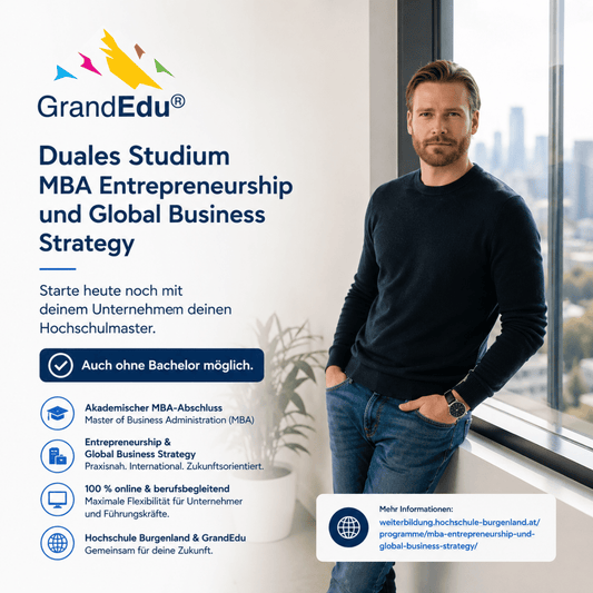🎓 Duales Studium MBA: Hochschulmaster direkt mit deinem Unternehmen starten