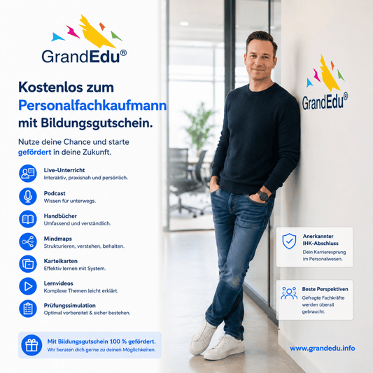 Kostenlos zum Personalfachkaufmann – mit Bildungsgutschein in deine Zukunft! 🚀
