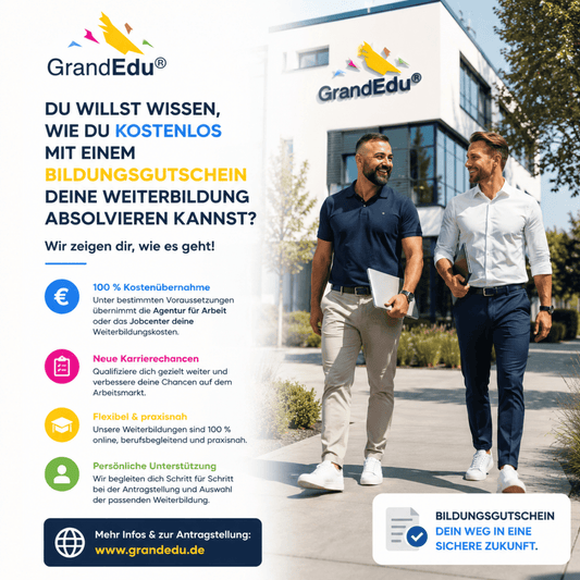 🚀 Du willst deine Weiterbildung kostenlos mit Bildungsgutschein absolvieren?