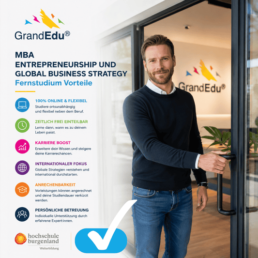 🚀 MBA im Fernstudium – maximale Flexibilität für deine Karriere.