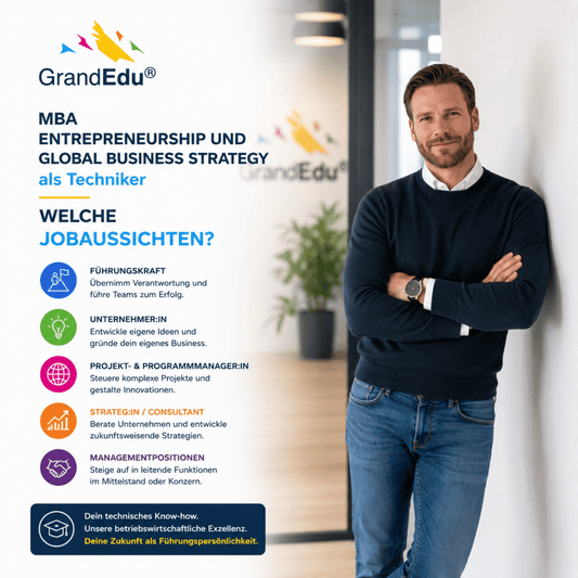 🔧 Vom Techniker zur Führungskraft – mit einem MBA neue Karriereperspektiven schaffen.