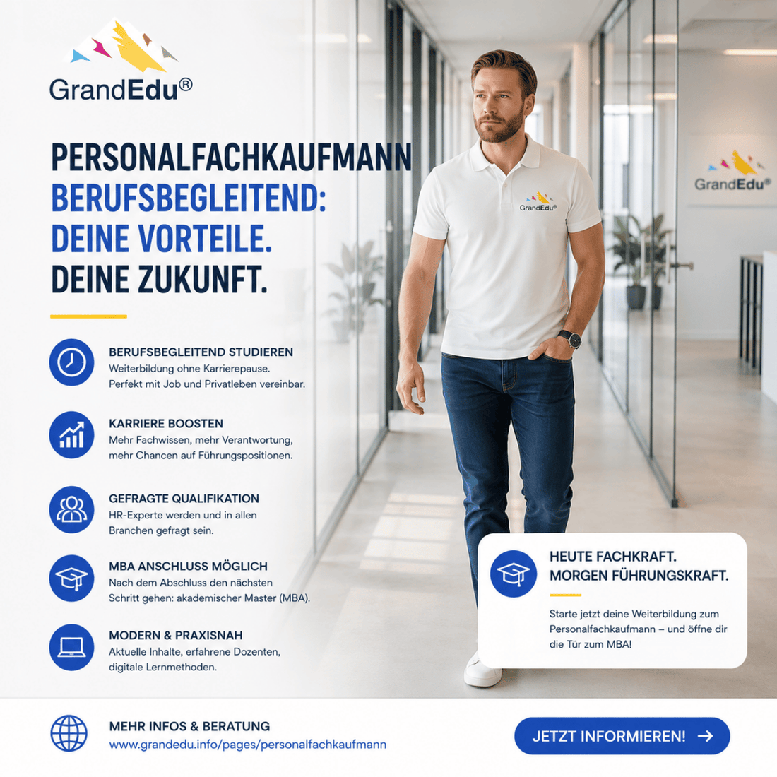 🚀 Berufsbegleitend zum Personalfachkaufmann – und danach sogar bis zum MBA? Warum kleiner denken als nötig?