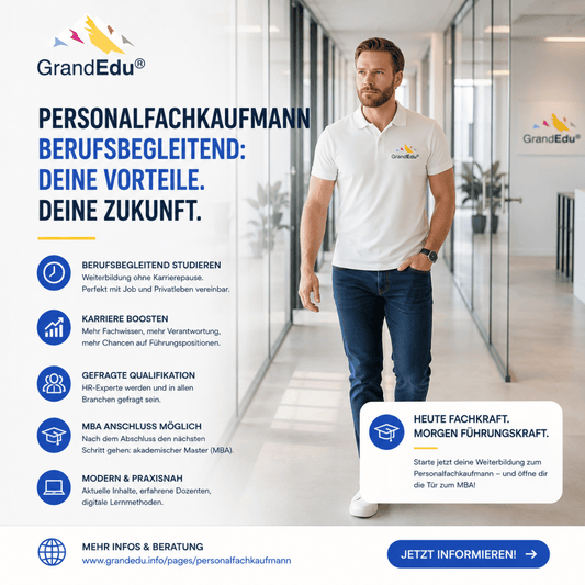 🚀 Berufsbegleitend zum Personalfachkaufmann – und danach sogar bis zum MBA? Warum kleiner denken als nötig?