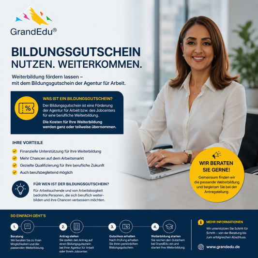 Weiterbildung muss nicht am Geld scheitern. Manchmal gibt es Fördermöglichkeiten, die viele noch gar nicht kennen.