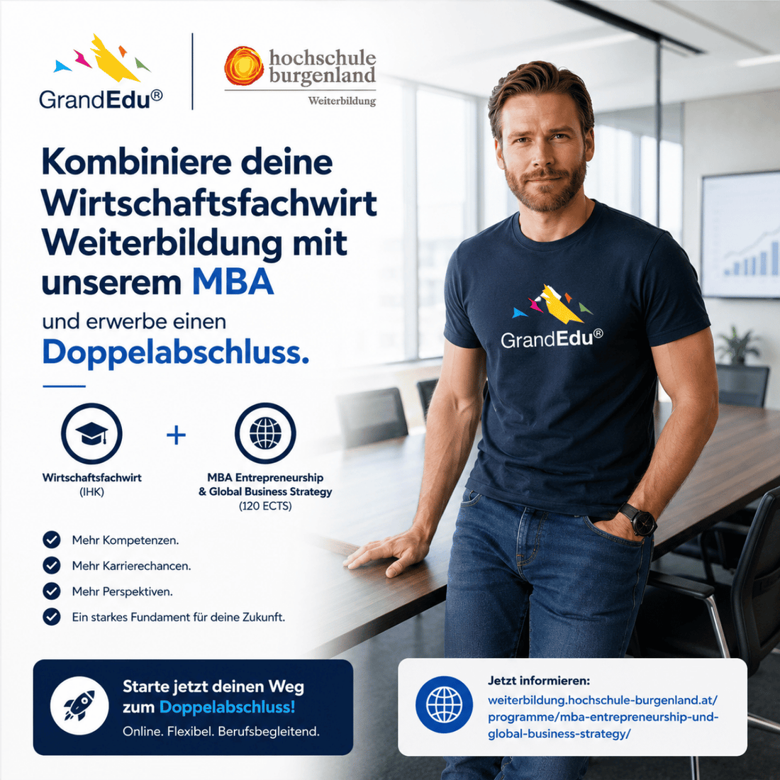 🎓 Warum nur einen Abschluss machen, wenn du zwei kombinieren kannst?