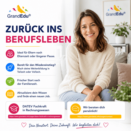 👨‍👩‍👧‍👦 Zurück ins Berufsleben? Jetzt ist der richtige Zeitpunkt