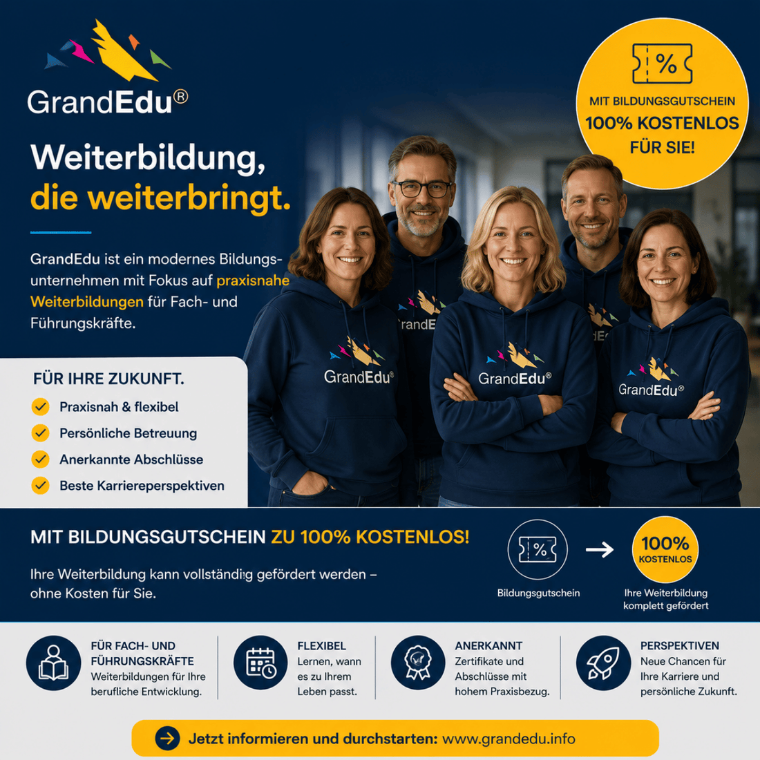 🎓 Weiterbildung sollte nicht am Geld scheitern