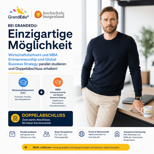 🎓 Warum nur einen Abschluss machen, wenn du zwei Wege gleichzeitig verbinden kannst?