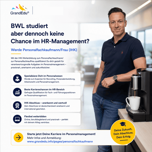 🎓 BWL studiert – und trotzdem keine Chance im HR-Management? Vielleicht fehlt nicht Wissen, sondern die richtige Spezialisierung.