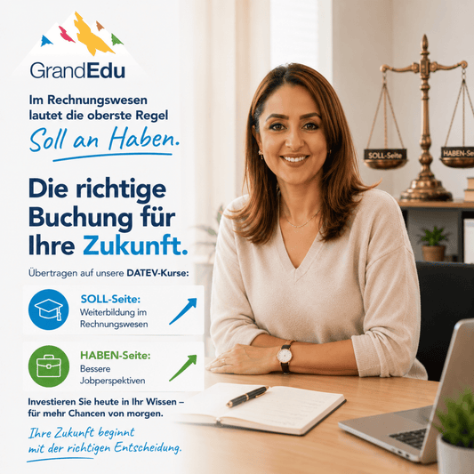 Soll an Haben. So einfach kann eine Investition in deine Zukunft sein.
