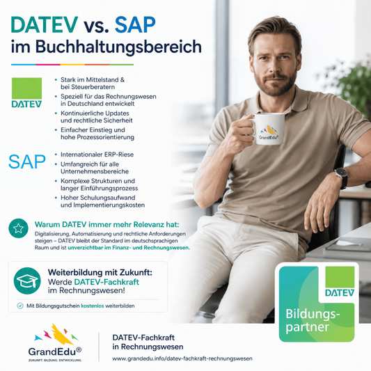 DATEV oder SAP – was ist eigentlich die bessere Wahl im Rechnungswesen?