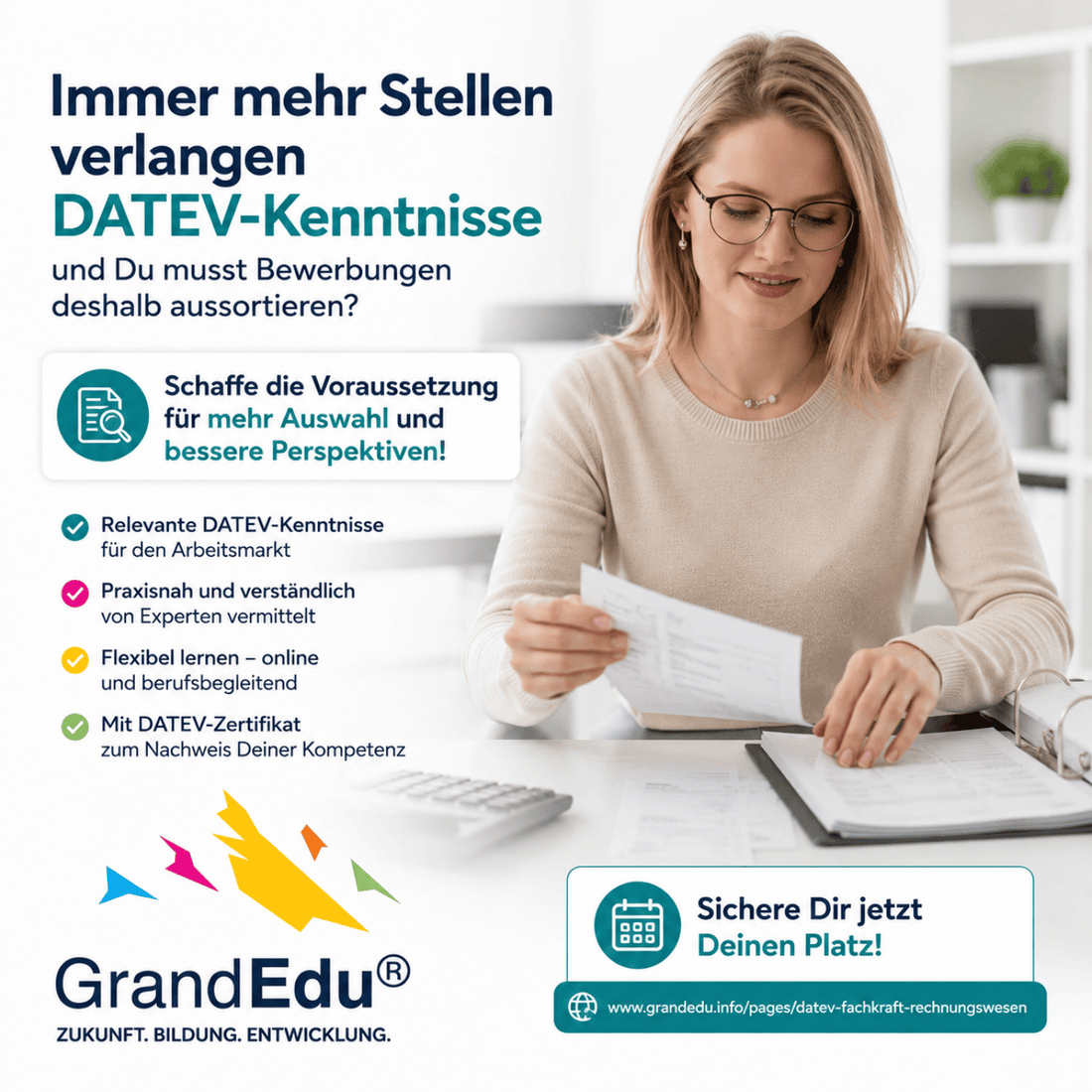📊 Finance &amp; Accounting studiert – und trotzdem sagen Stellenanzeigen immer wieder: „DATEV-Kenntnisse erforderlich“?