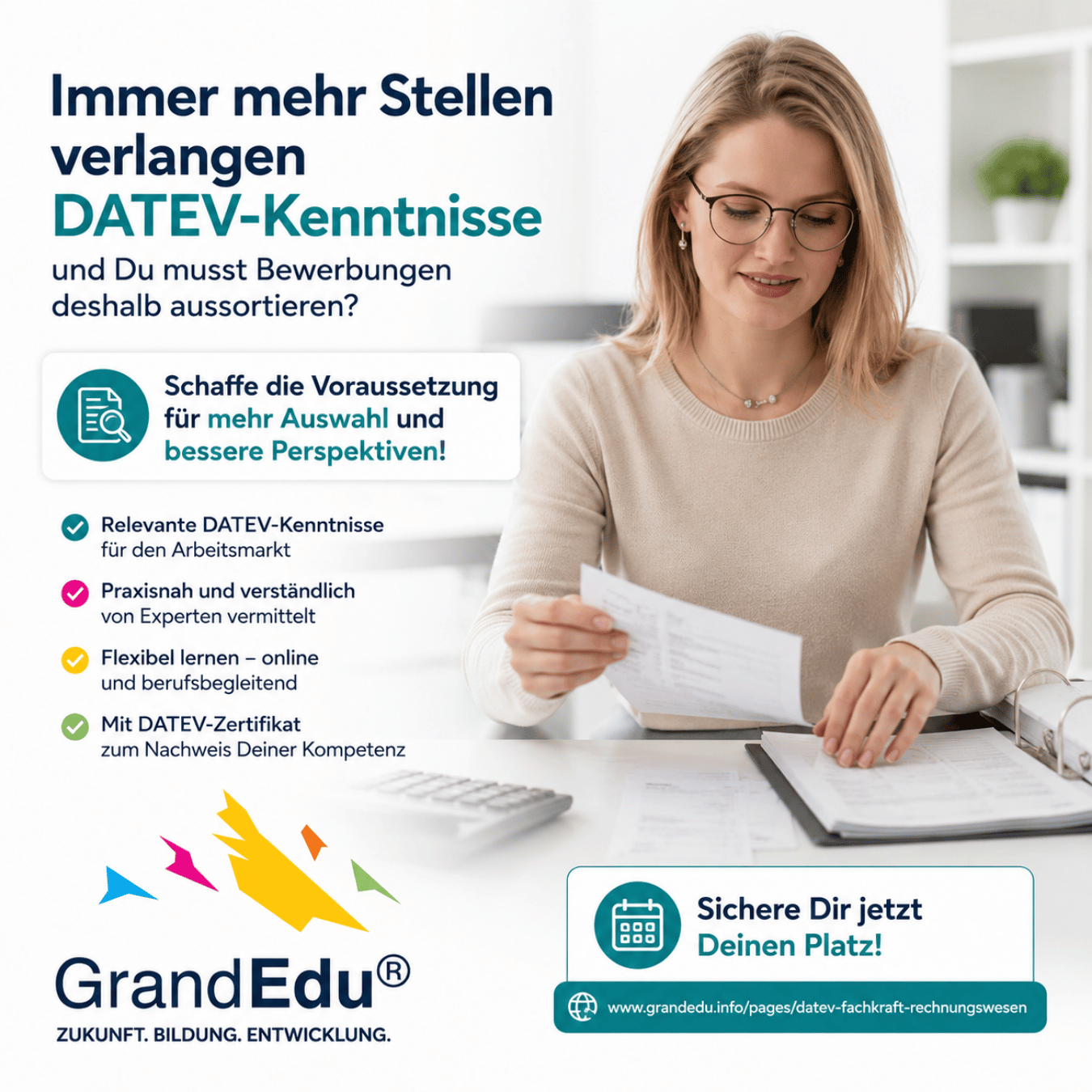📊 Finance & Accounting studiert – und trotzdem sagen Stellenanzeigen immer wieder: „DATEV-Kenntnisse erforderlich“?