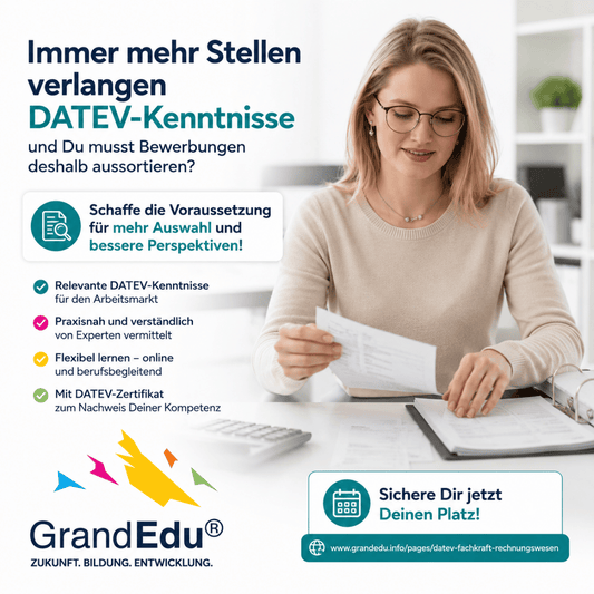 📊 Finance &amp; Accounting studiert – und trotzdem sagen Stellenanzeigen immer wieder: „DATEV-Kenntnisse erforderlich“?