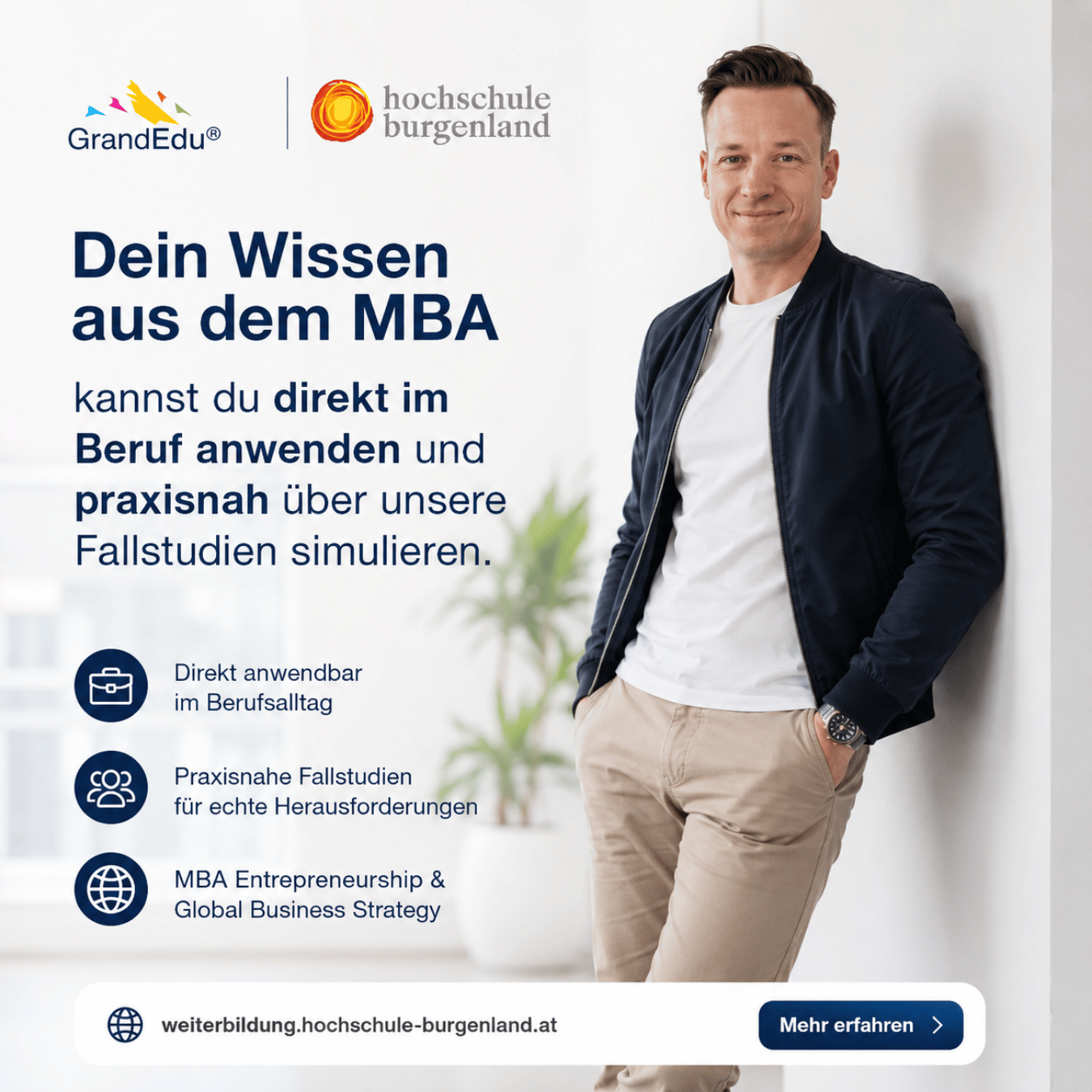 🎓 Wissen, das nicht nur im Hörsaal bleibt – sondern direkt im Berufsalltag wirkt.