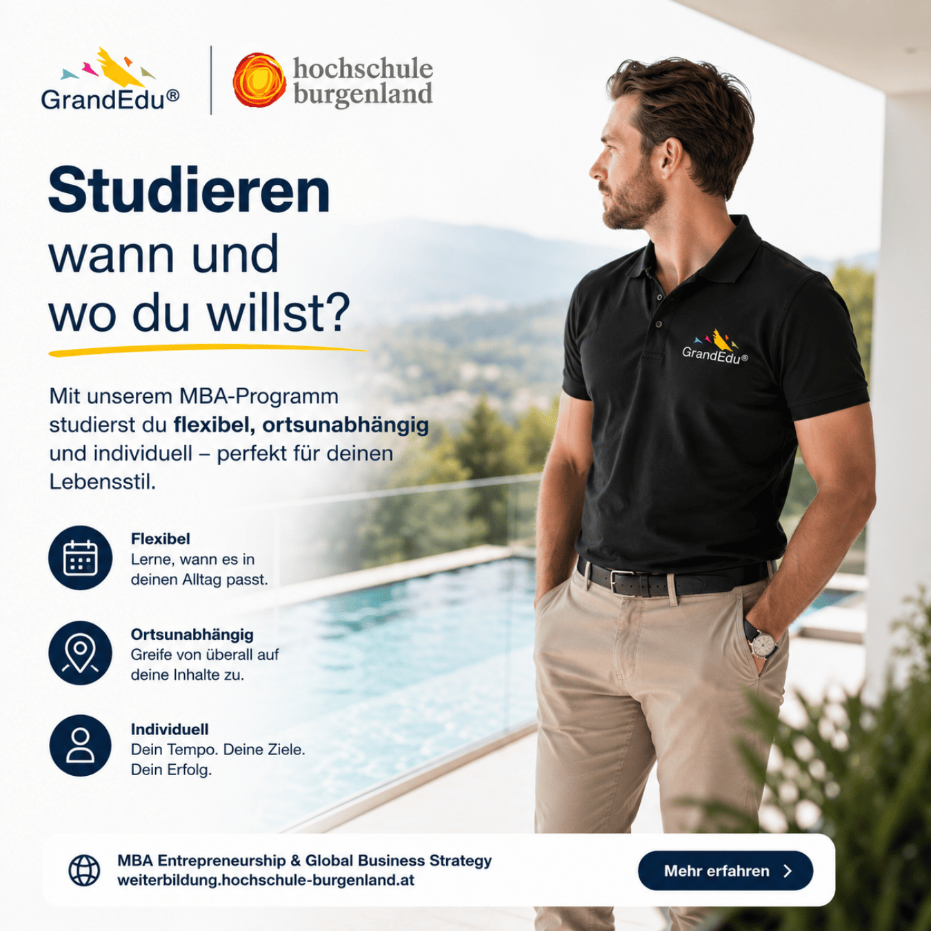 🌍 Studieren – wann und wo du willst.
