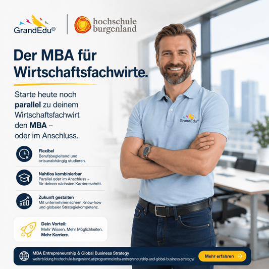 🎓 Wirtschaftsfachwirt heute – MBA morgen? Warum nicht beides kombinieren!