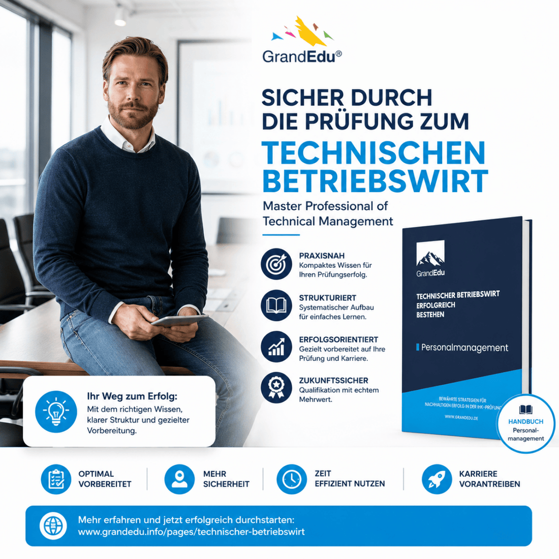 📘 Sicher durch die Prüfung zum Technischen Betriebswirt – mit dem richtigen Handbuch!