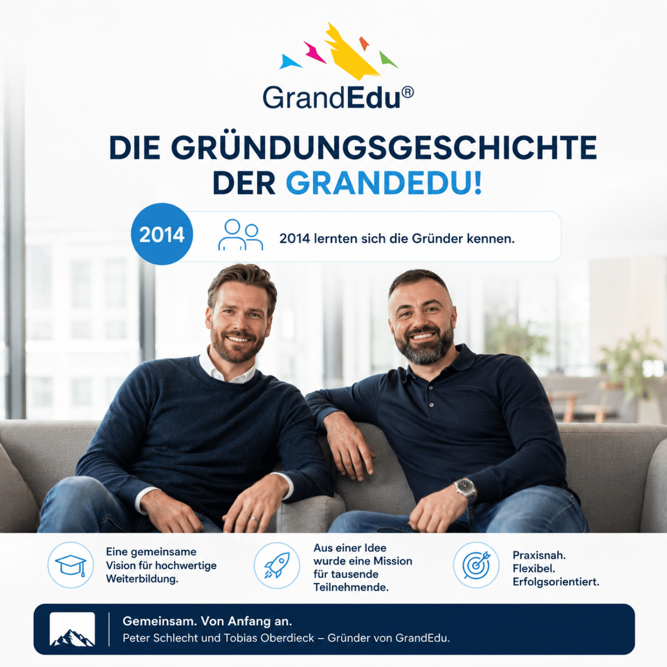 🚀 Von der ersten Begegnung zur gemeinsamen Bildungsmission: Die Gründungsgeschichte von GrandEdu