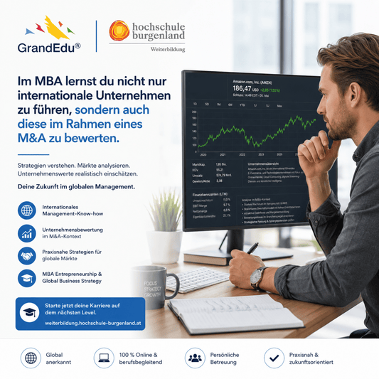 📈 Internationale Unternehmen verstehen. Unternehmenswerte bewerten. Zukunft gestalten.