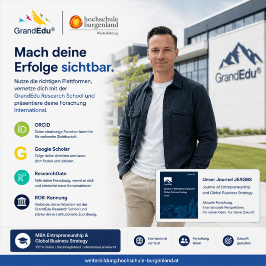 Mach deine Erfolge sichtbar – nicht nur im Lebenslauf, sondern weltweit.