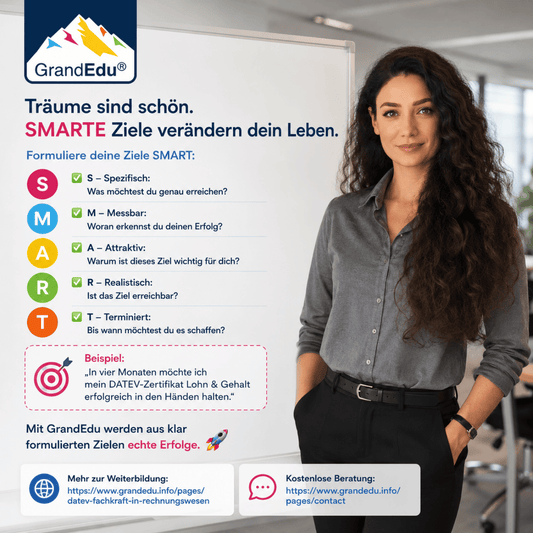 🎯 Träume sind schön. SMARTE Ziele verändern dein Leben.